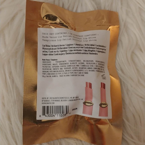 💋FIRM! NWT PAT MCGRATH LABS MINI DIVINYL LIP DUO VENUSIAN TEMPTATION LIMITED ED - Picture 9 of 10
